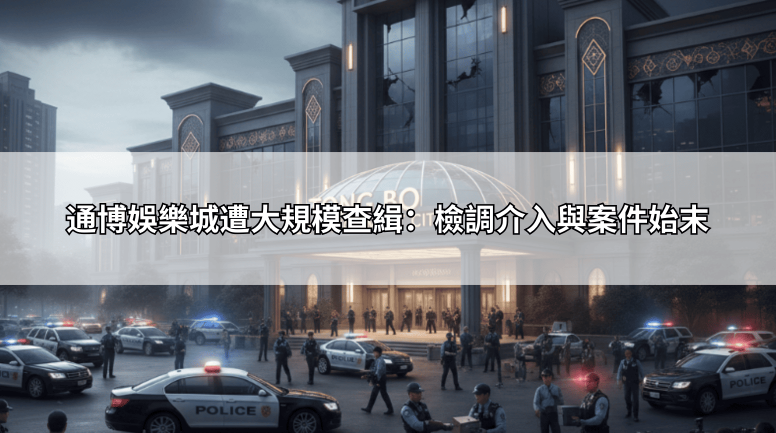 通博娛樂城遭大規模查緝:檢調介入與案件始末